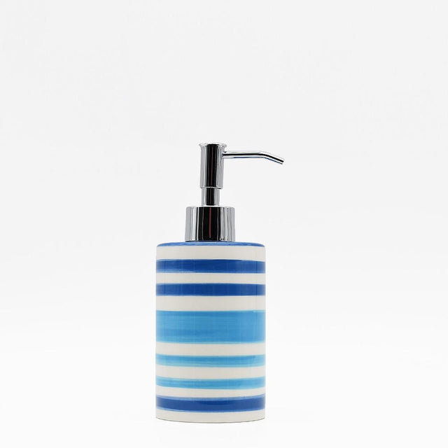 Ceramic Soap Dispenser - Blue