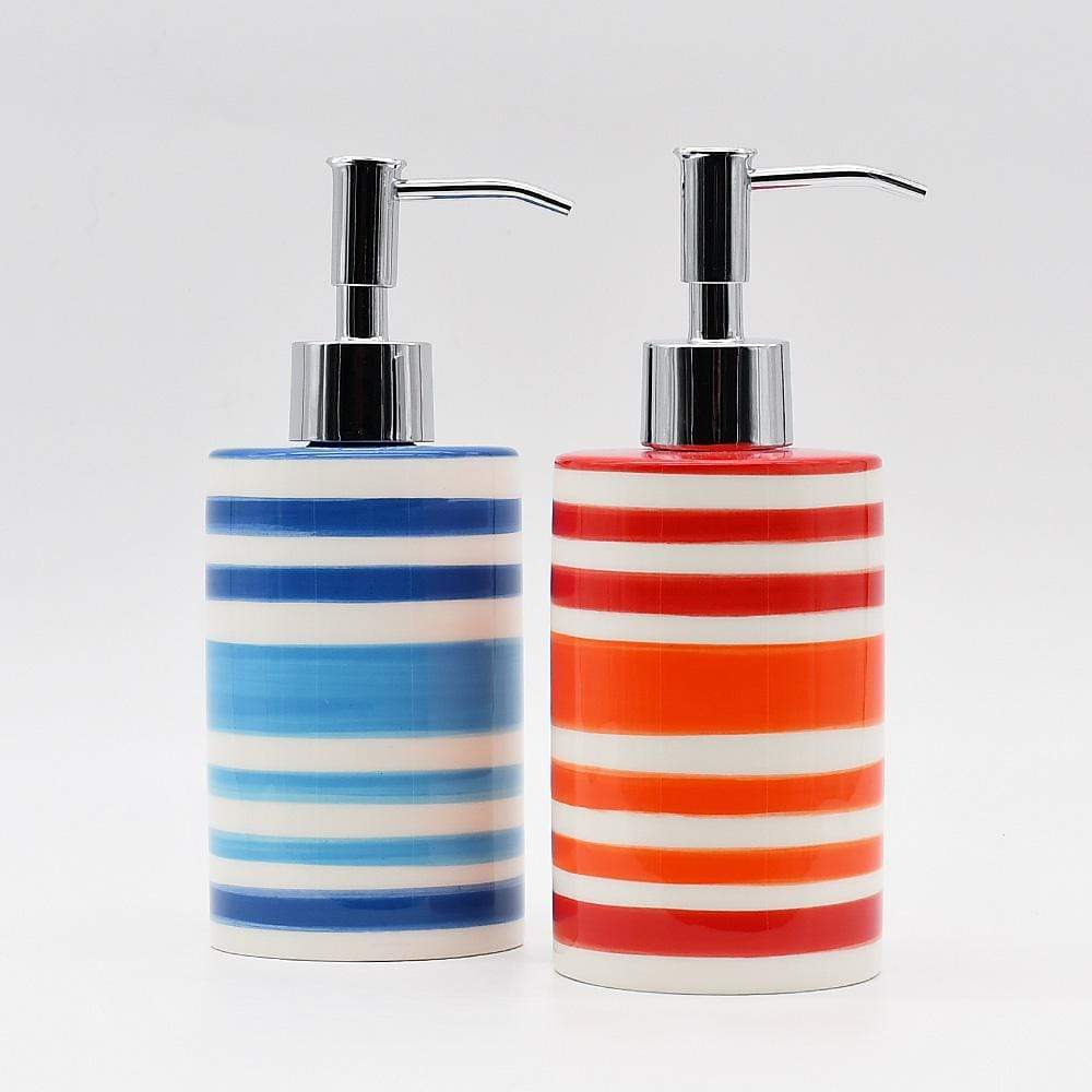 Ceramic Soap Dispenser - Blue