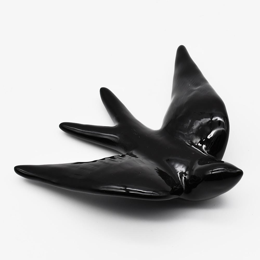 Ceramic Swallow - Black