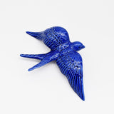 Ceramic Swallow from Caldas da Rainha - Blue