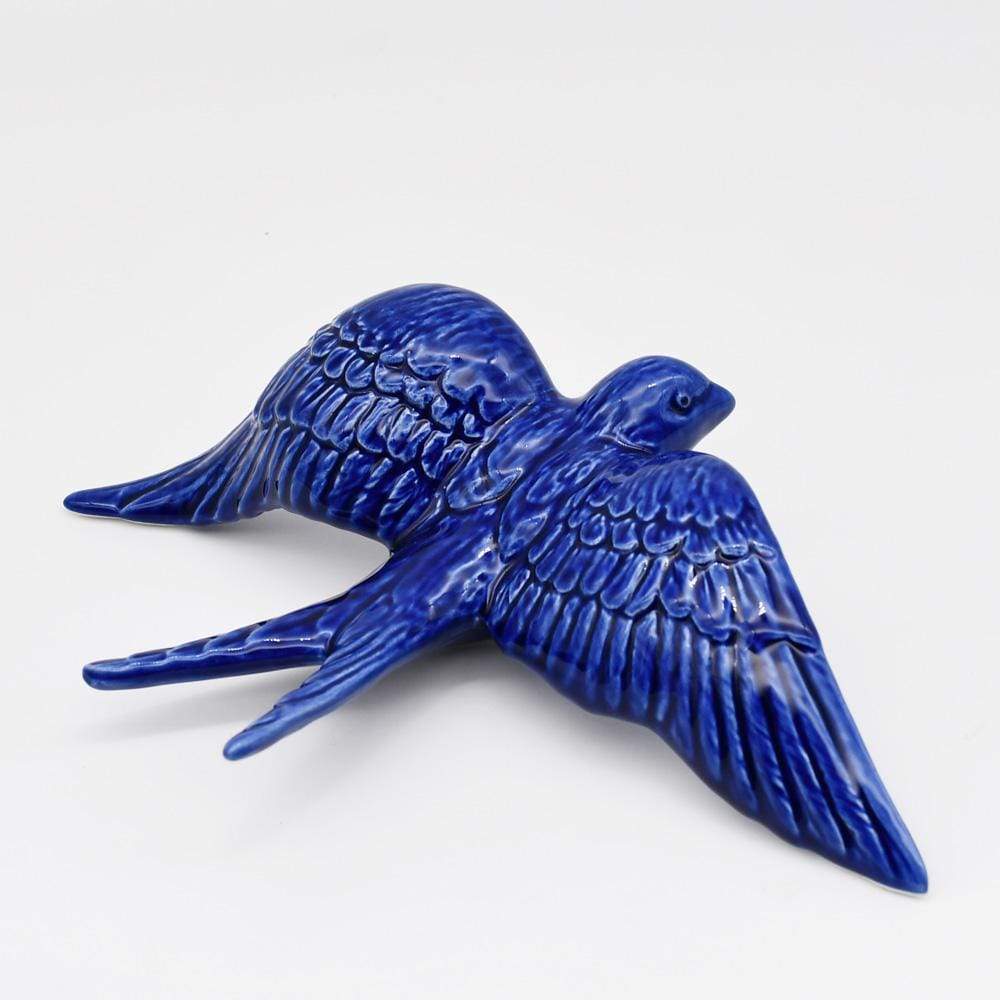 Ceramic Swallow from Caldas da Rainha - Blue