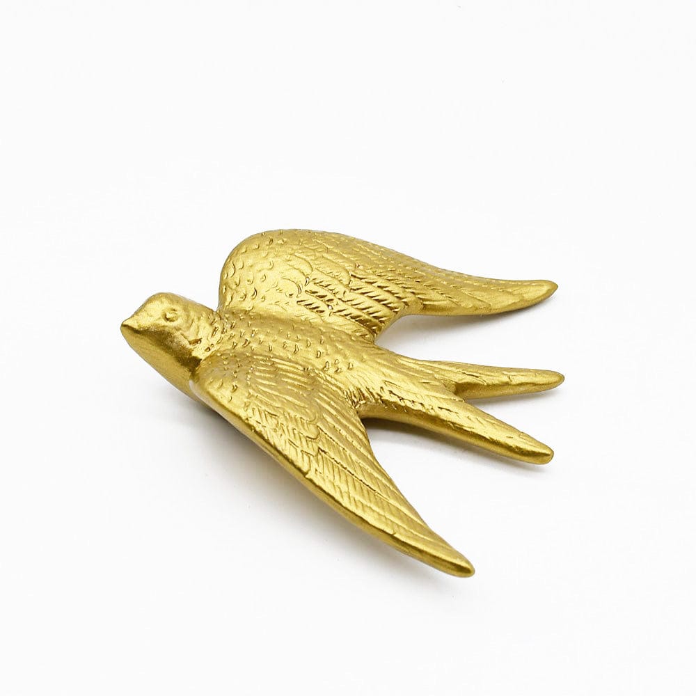 Ceramic Swallow - Gold