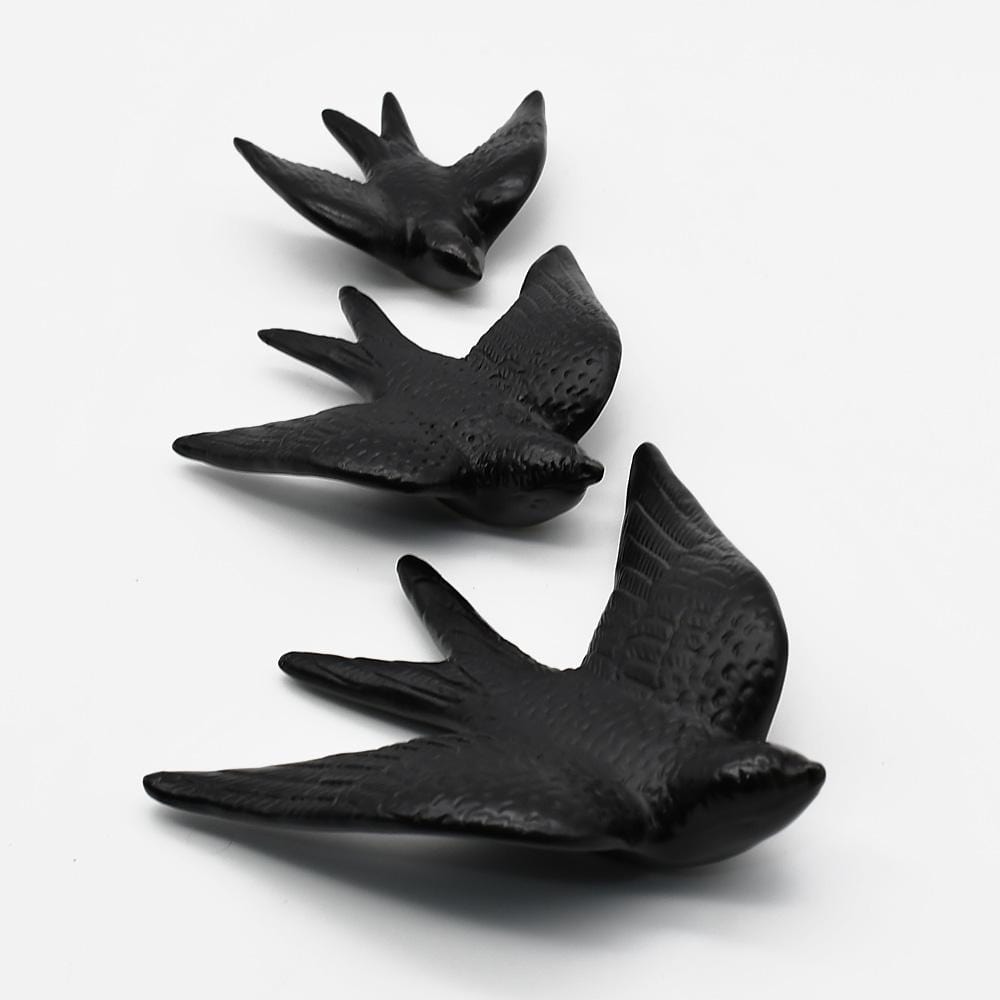 Ceramic Swallow - Mat Black