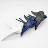 Ceramic Swallow Origami Style - Black