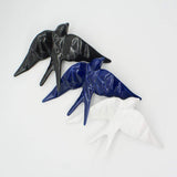 Ceramic Swallow Origami Style - Cobalt Blue