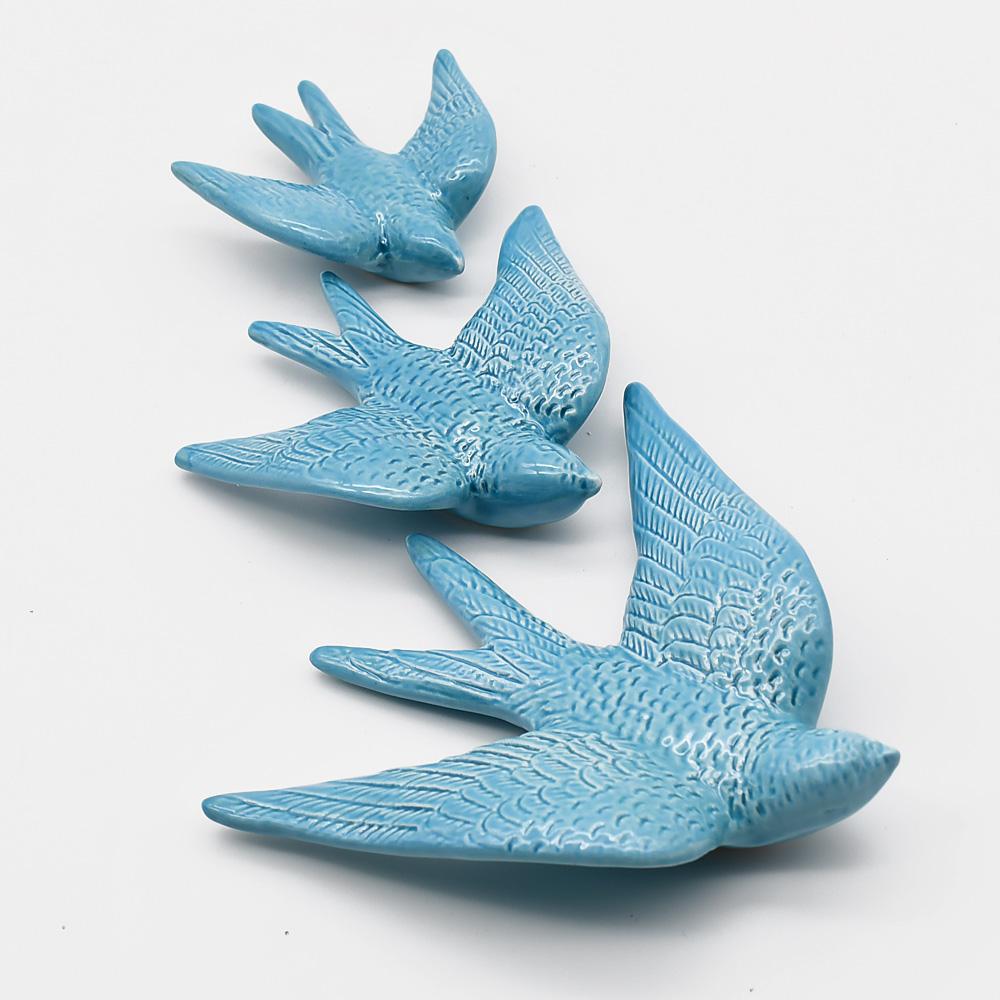 Ceramic Swallow - Turquoise