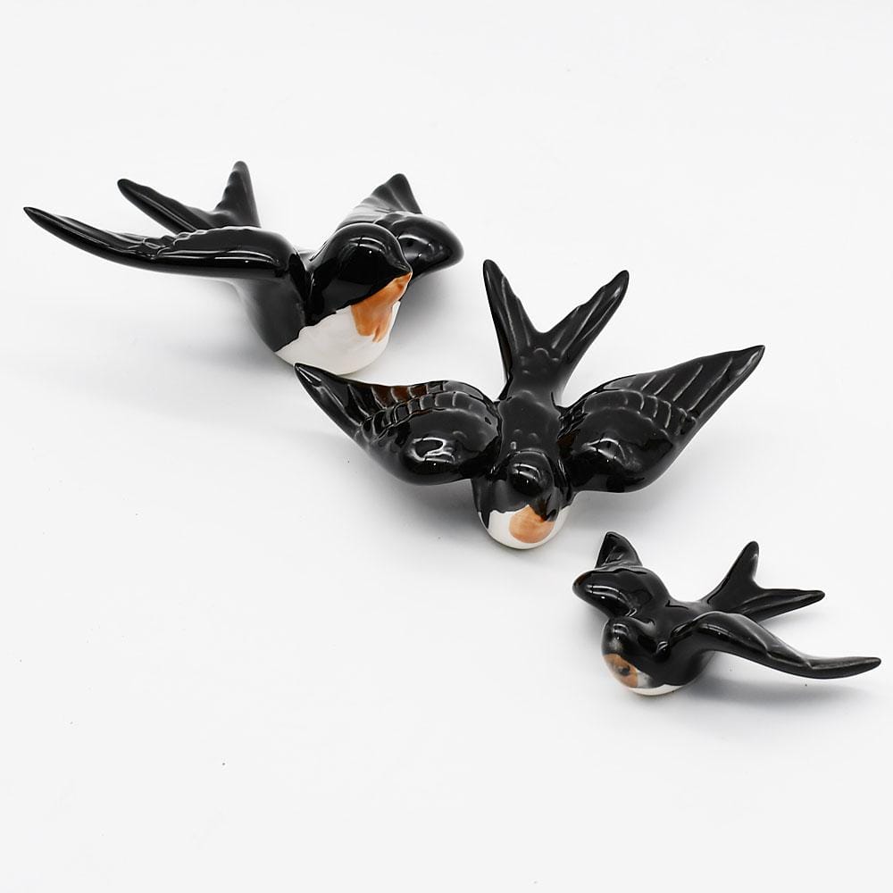 Classic tri-color Ceramic Swallow