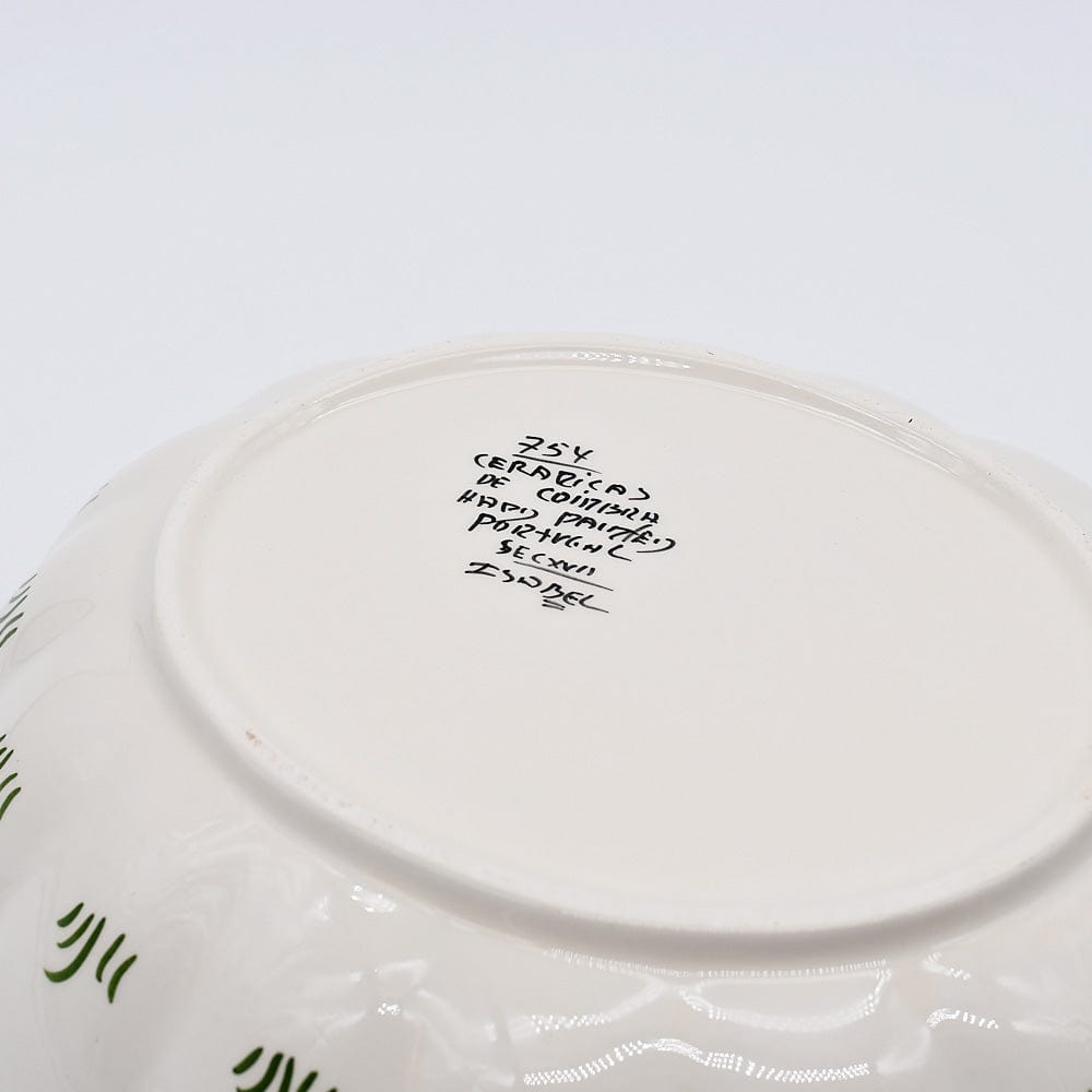 Coimbra Ceramic I Low Salad Bowl