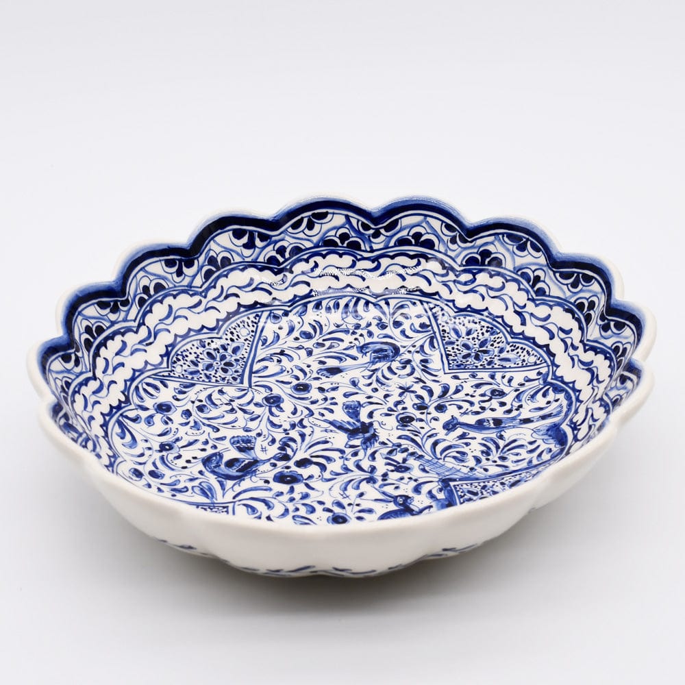 Coimbra Ceramic I Low Salad Bowl