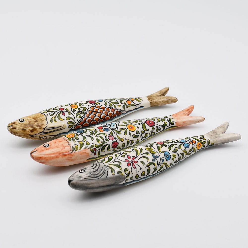 Coimbra I Decorative Ceramic Sardines