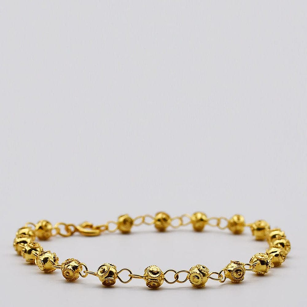 Conta de Viana I Gold-plated Silver Bracelet