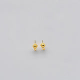 Conta de Viana I Gold-plated Silver Earrings