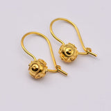 Conta de Viana I Gold-plated Silver Earrings