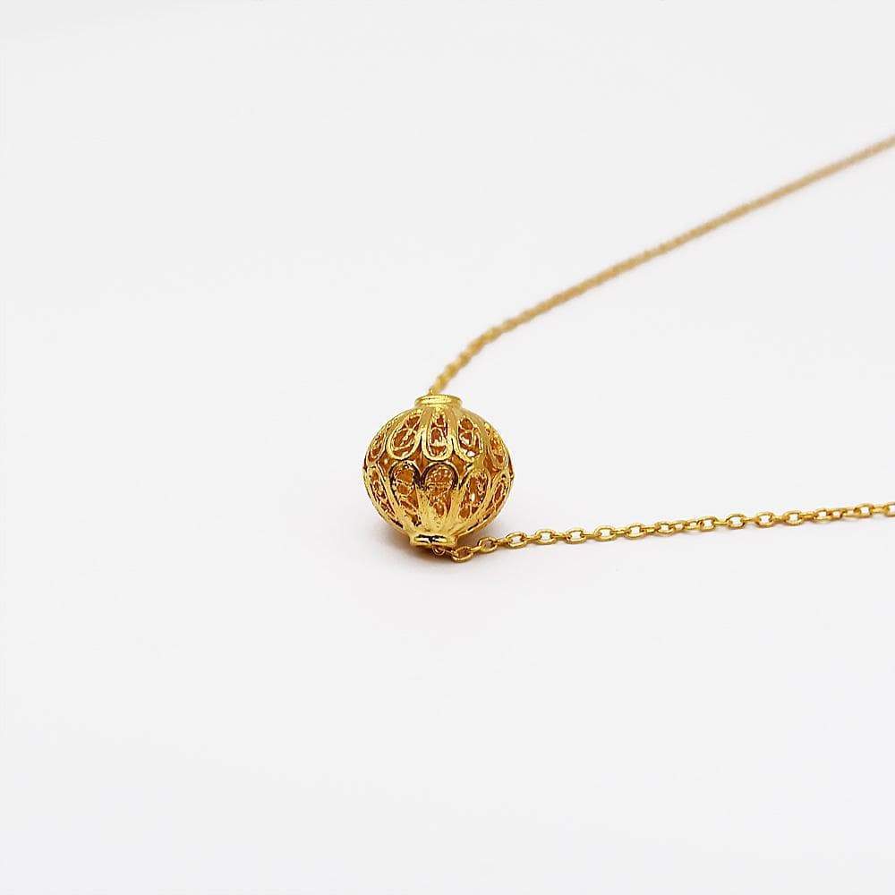 Conta de Viana I Gold-plated Silver Necklace