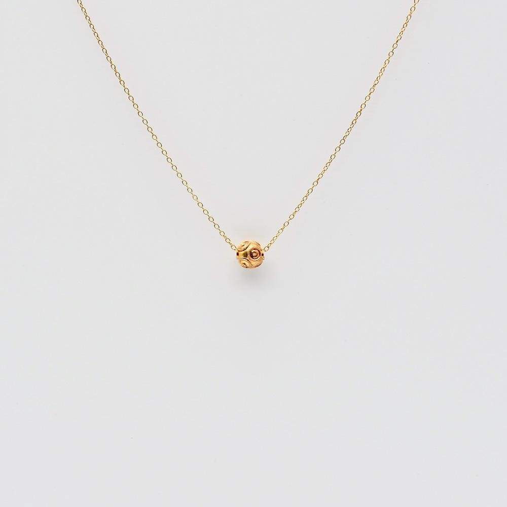 Conta de Viana I Gold-plated Silver Necklace