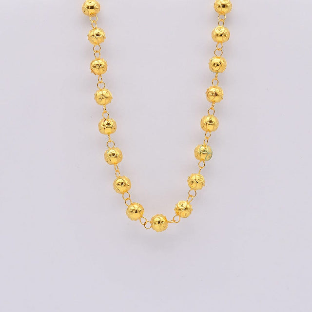 Conta de Viana I Gold-plated Silver Pearl Necklace