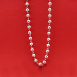 Conta de Viana I Silver Pearl Necklace