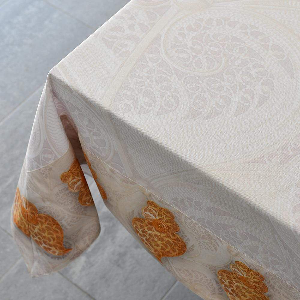 Coração de Viana I Cotton Tablecloth - Gold