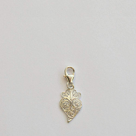 Coração de Viana I Silver Filigree Charm