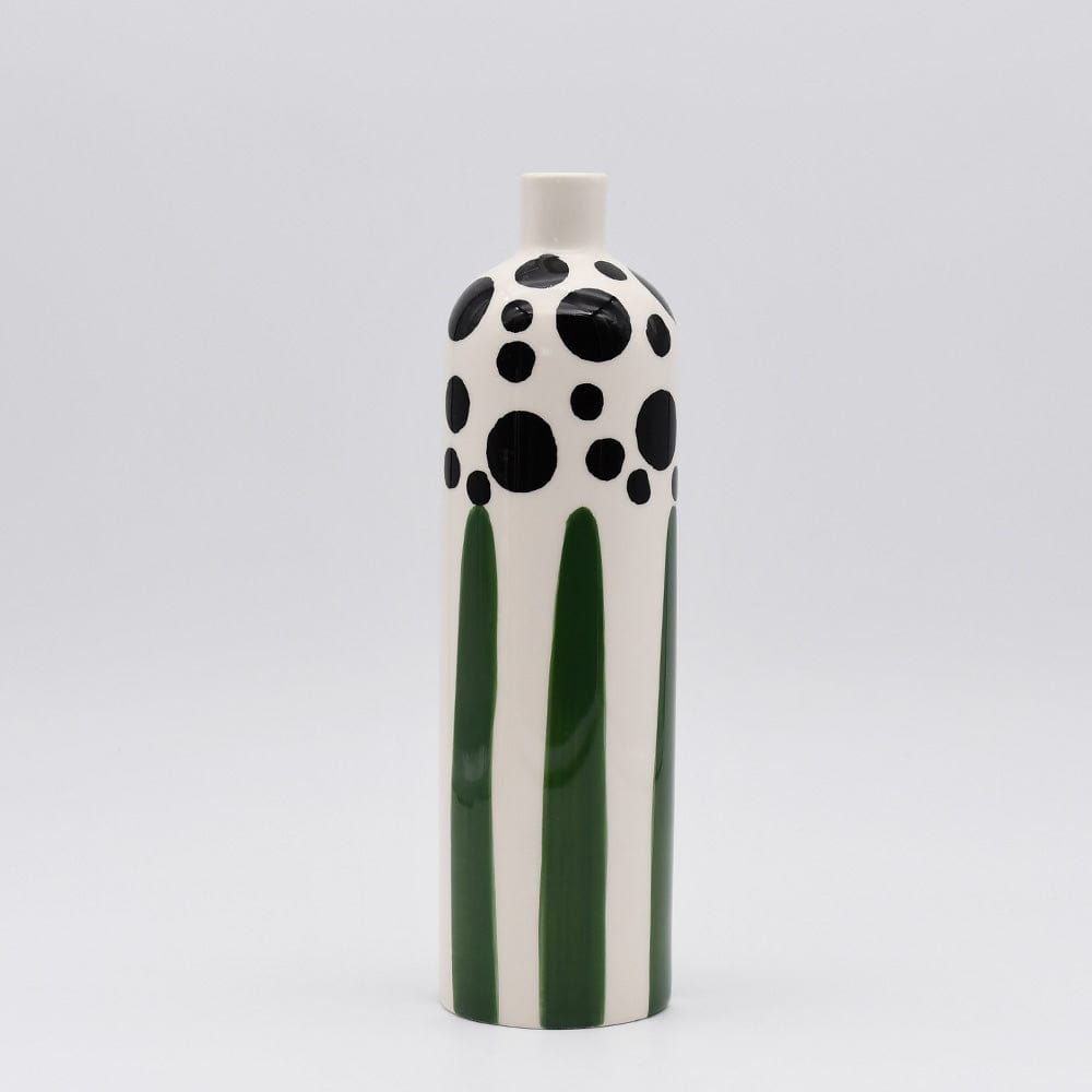 Costa Nova I Ceramic Vase - Green 9.9"