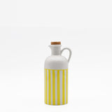 Costa Nova Mar I Striped Ceramic Pitcher 7.1'' - Yellow