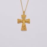 Crucifixo I Gold-plated Silver Pendant - 2.0''