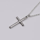 Cruz I Silver pendant - 1.2''