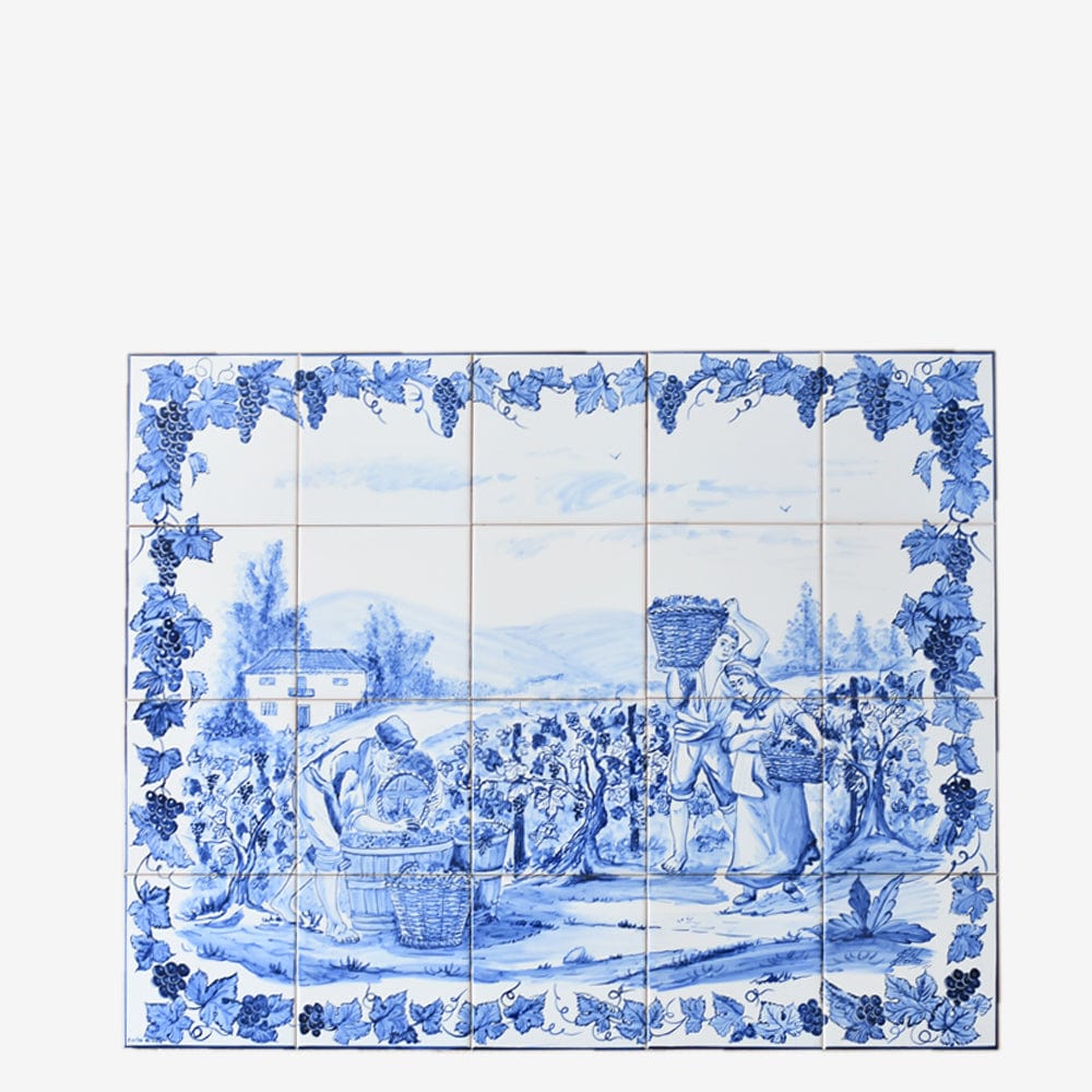 Decorative Panel of 20 Azulejos - 30x24''