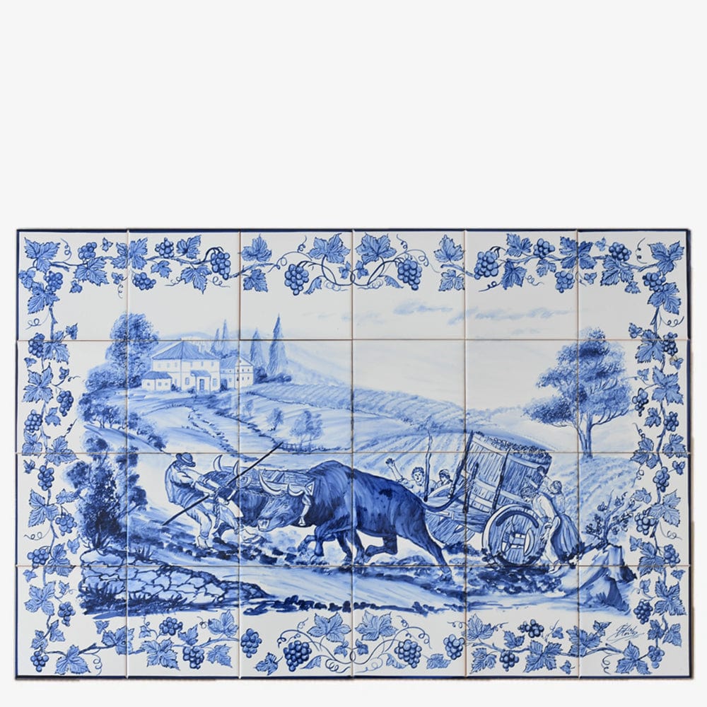 Decorative Panel of 24 Azulejos - 35x24''