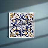 Decorative Panel of 4 azulejos 12X12''