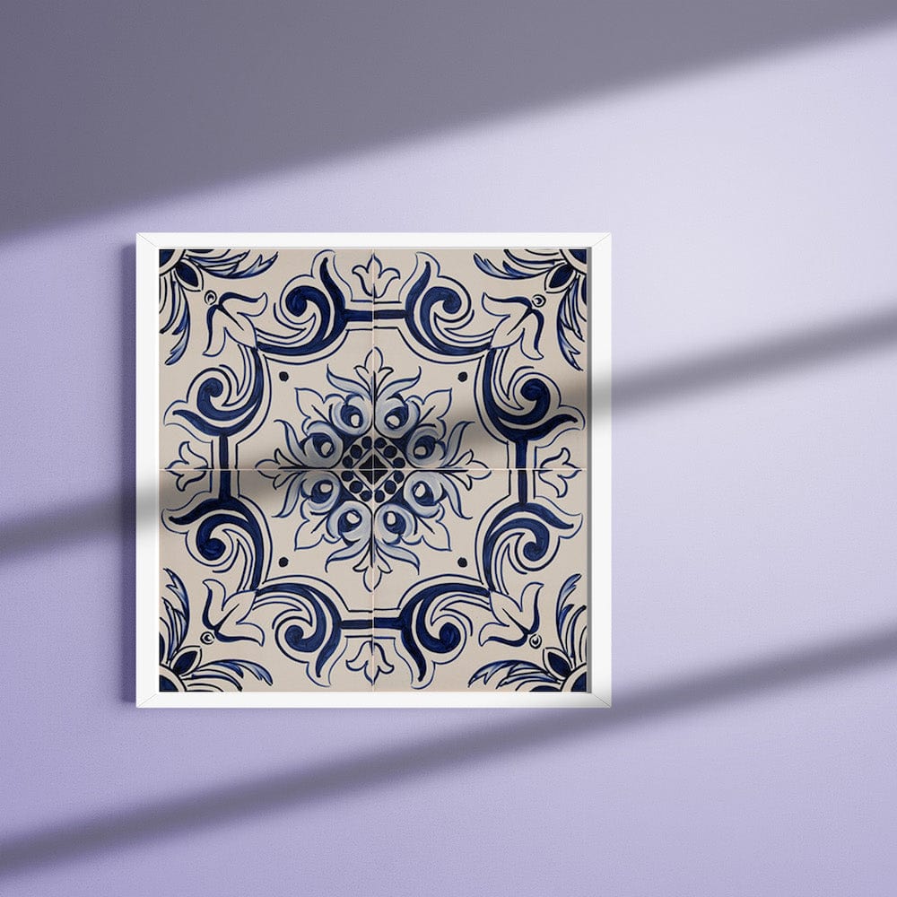 Decorative Panel of 4 azulejos 12X12''