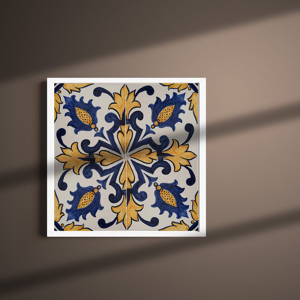 Decorative Panel of 4 azulejos 12X12''