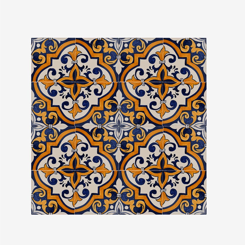 Decorative Panel of 4 azulejos 12X12''