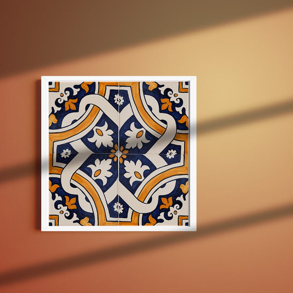 Decorative Panel of 4 azulejos 12X12''