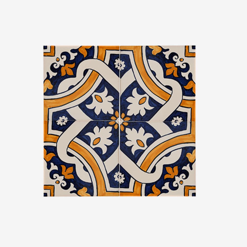 Decorative Panel of 4 azulejos 12X12''