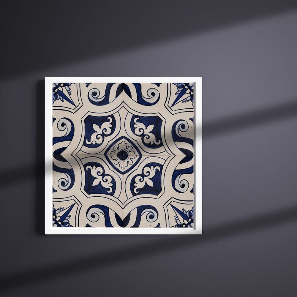 Decorative Panel of 4 azulejos 12X12''