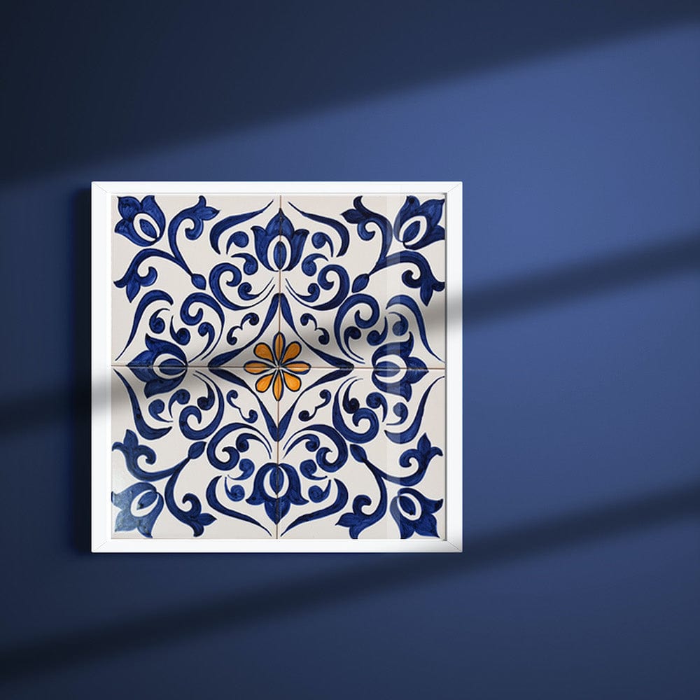 Decorative Panel of 4 azulejos 12X12''