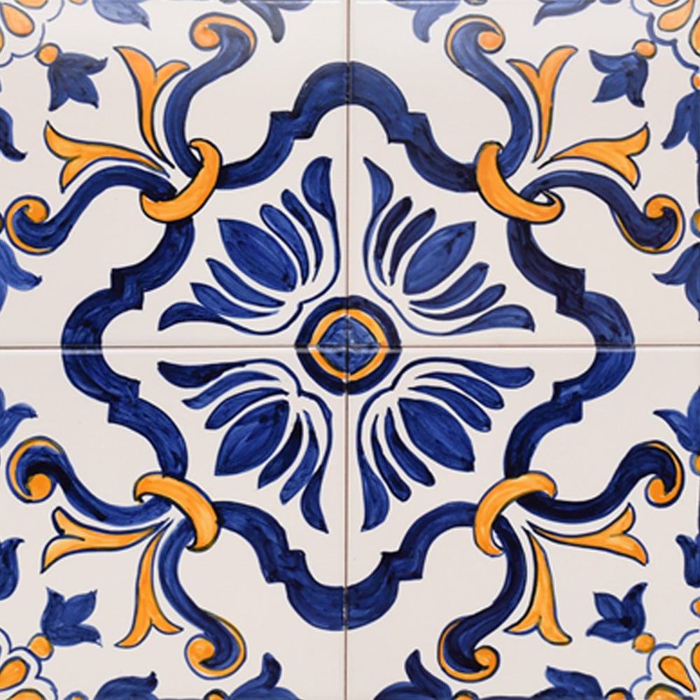 Decorative Panel of 4 azulejos 12X12''