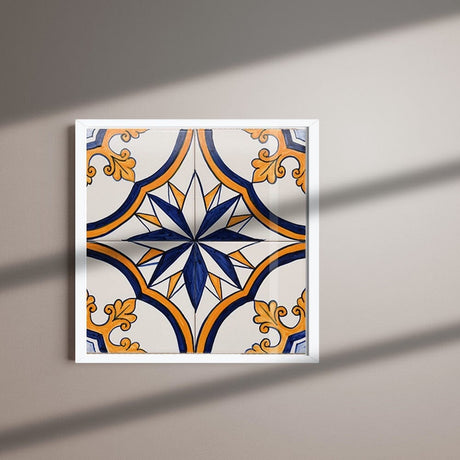 Decorative Panel of 4 azulejos 12X12''