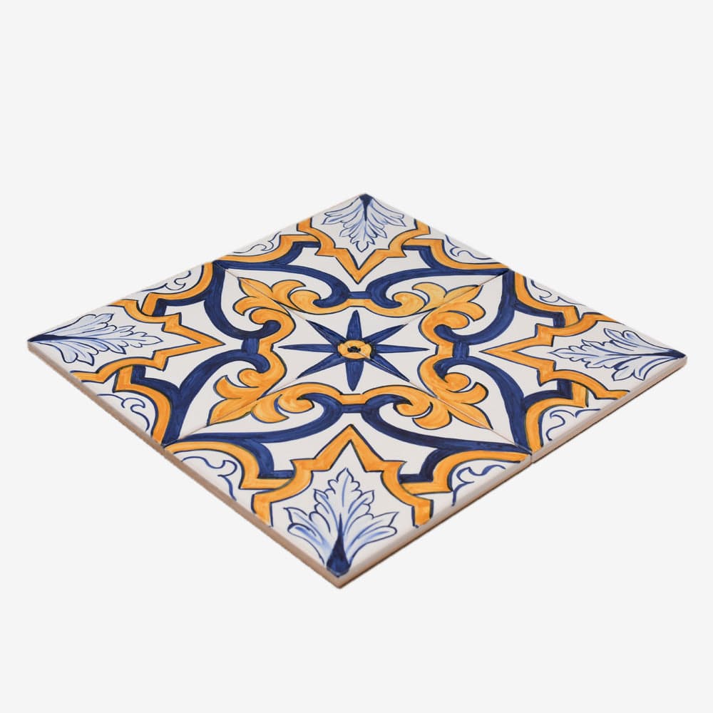 Decorative Panel of 4 azulejos 12X12''