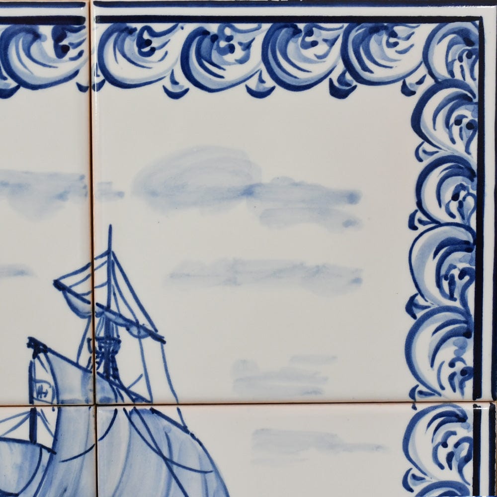 Decorative Panel of 6 Azulejos - 18x12''