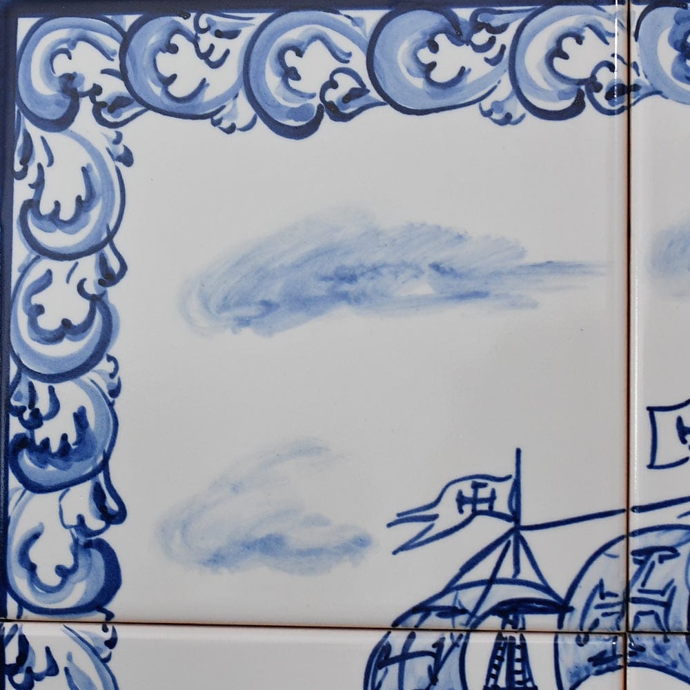 Decorative Panel of 6 Azulejos - 18x12''