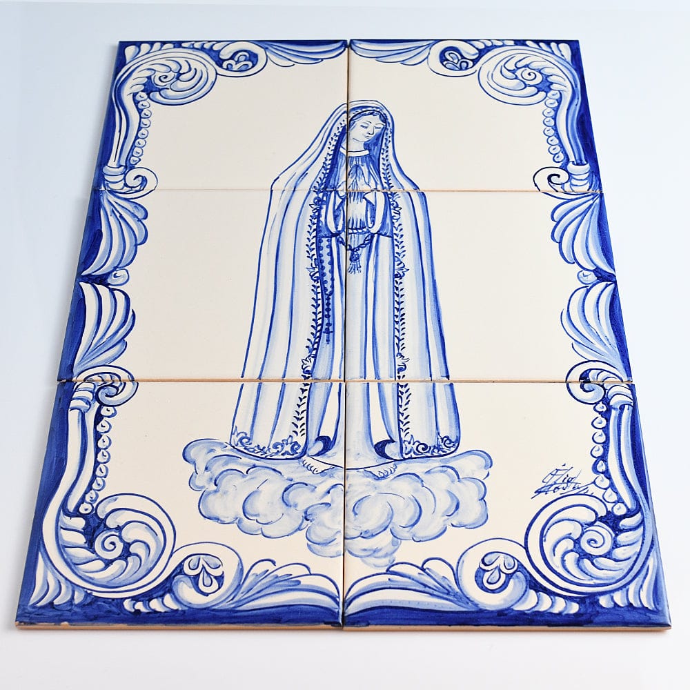 Decorative Panel of 6 azulejos - 18x12''