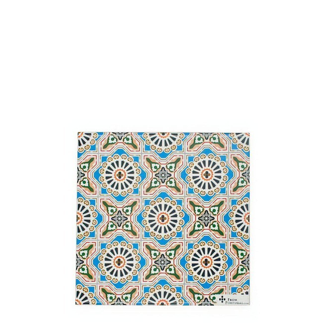 Dessous de verre Azulejo 4 motifs - 11cm Motif 3