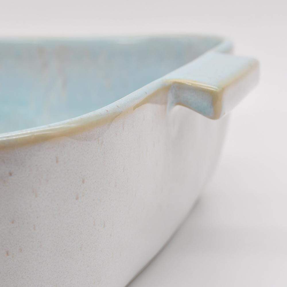 Eivissa I Fine Stoneware Baking Dish - Blue