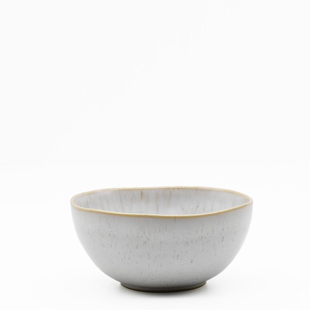 Eivissa I Fine Stoneware bowl 15cm - White