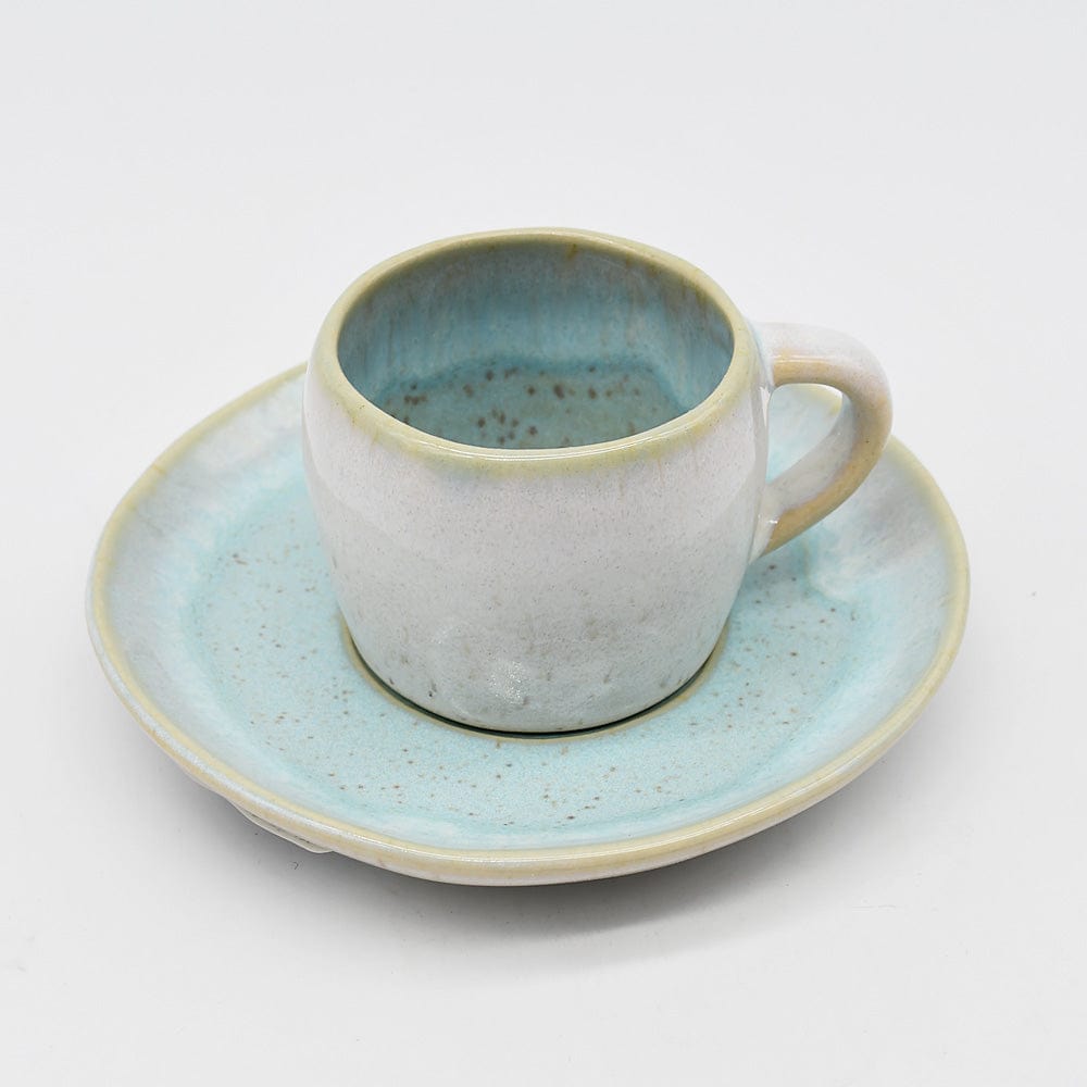 Eivissa |  Mug and Saucer - Blue