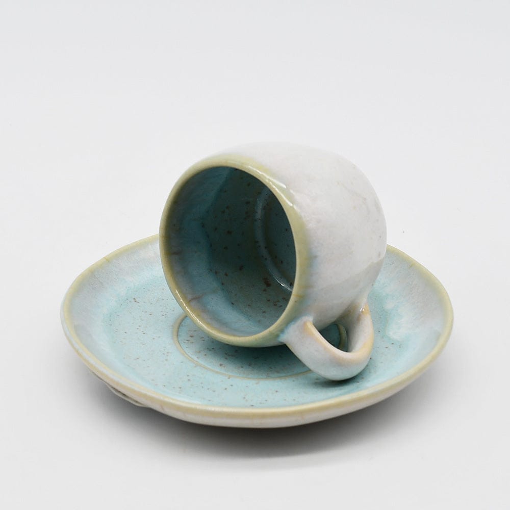 Eivissa |  Mug and Saucer - Blue