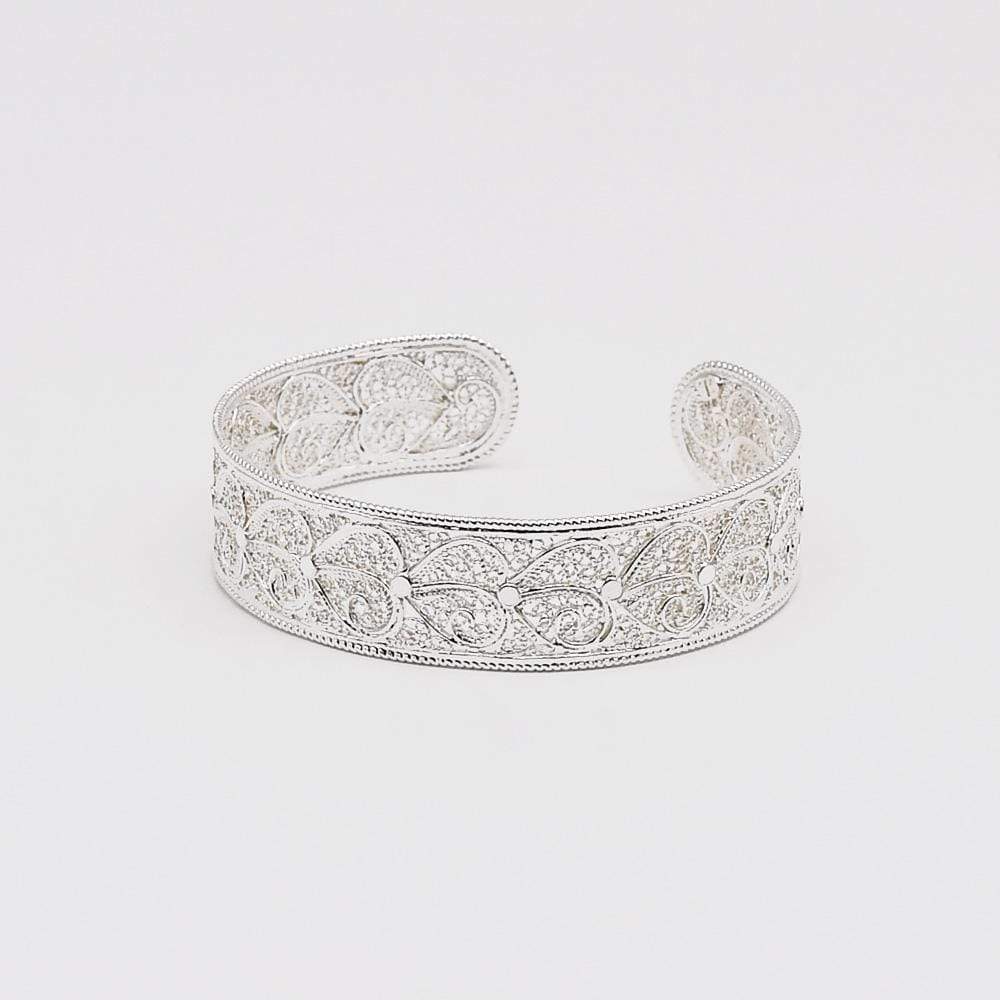 Escrava I Silver Filigree Bracelet