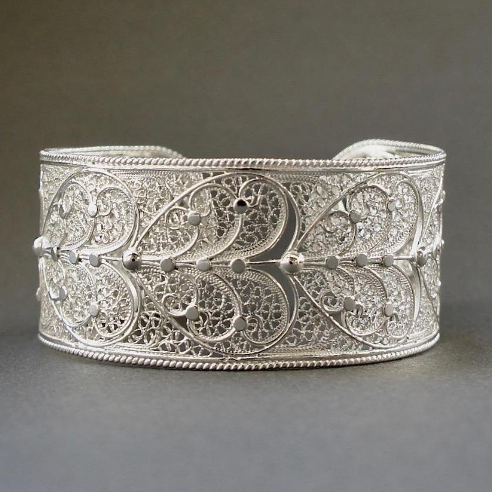 Escrava I Silver Filigree Bracelet